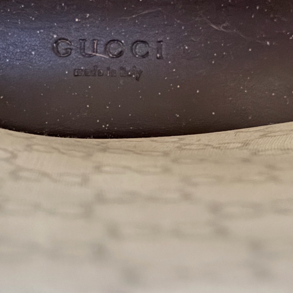 GUCCI Monogram Rubber Rain Boots Women’s Size 35 - Picture 5 of 7